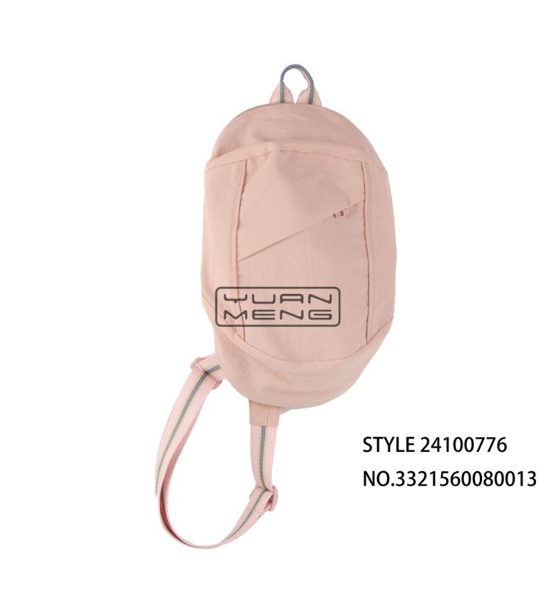 Custom Simple Light Pink Crossbody Bag