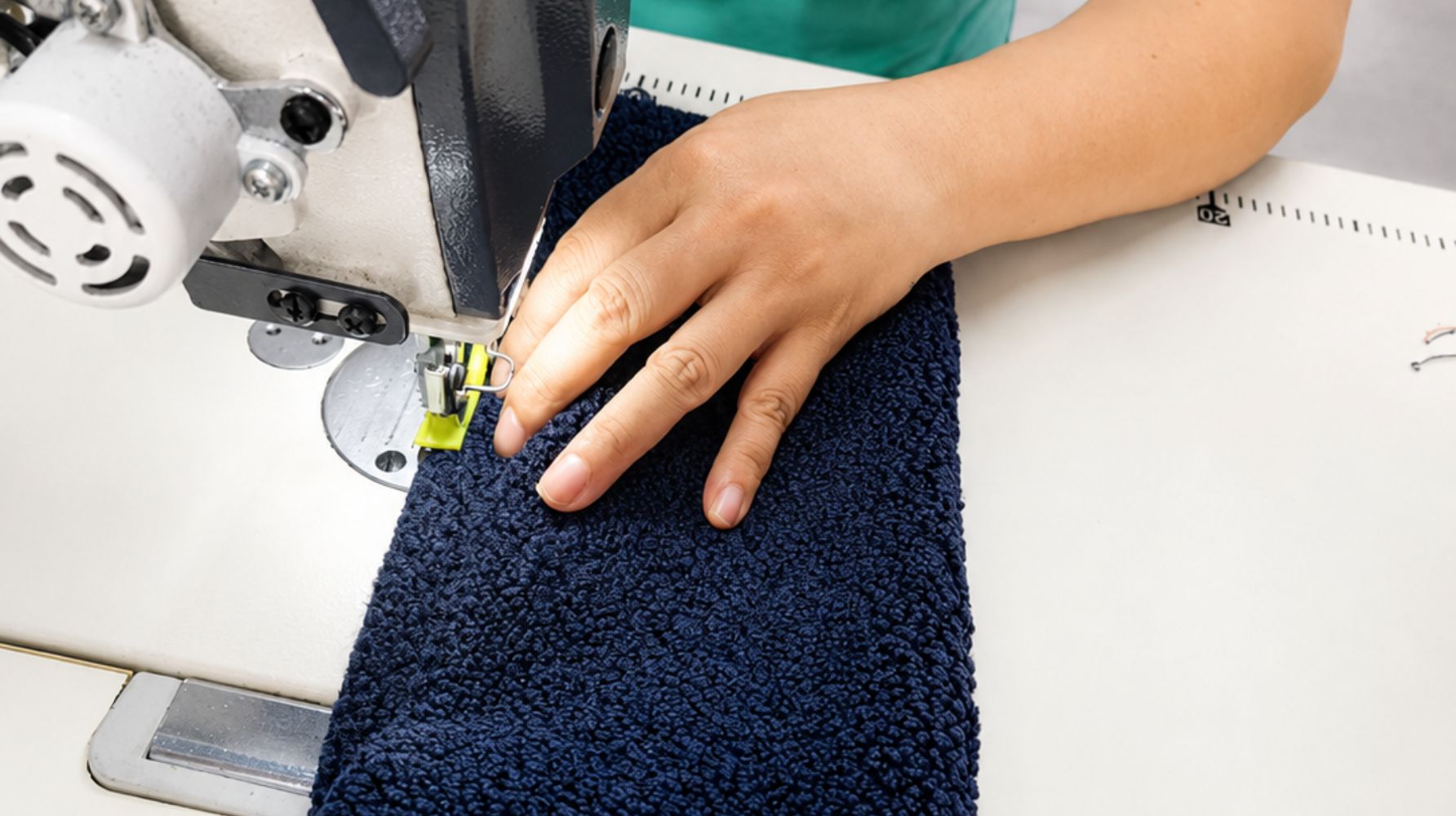 Industrial sewing process