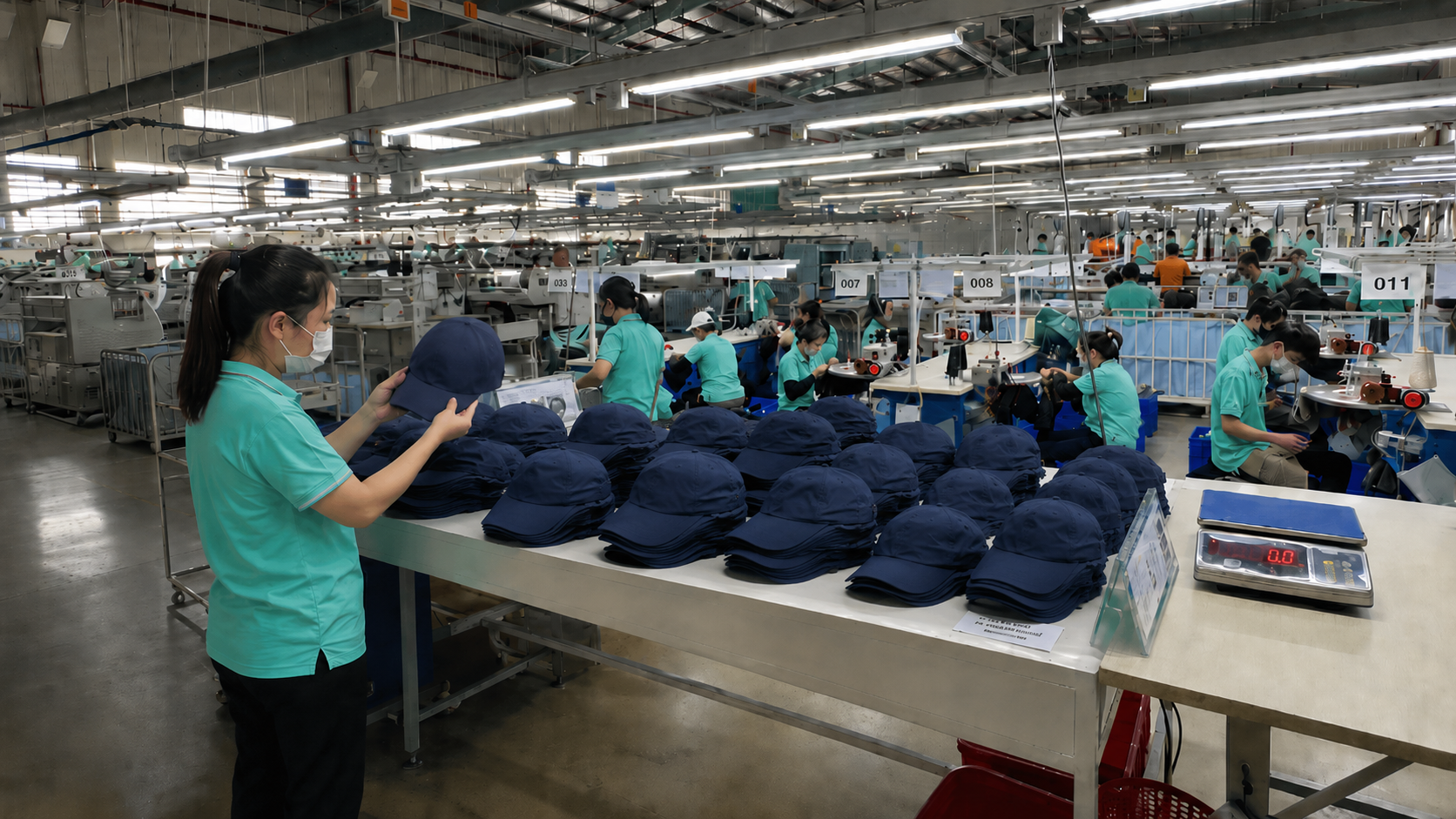 Headwear, bags and soft accessories production in Vietnam